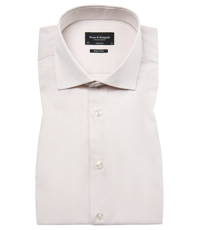 Modern Fit Beige Nistelrooy Shirt