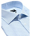Modern Fit Blue Diamond Print Shirt