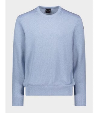 PAUL & SHARK Light Blue Crew Neck Sweater