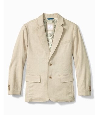 TOMMY BAHAMA Classic Fit Stone Khaki Lahaina Bay Sport Coat