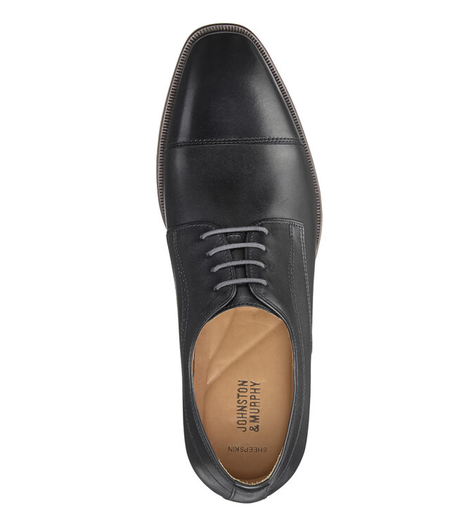 Black McClain Cap Toe Shoes