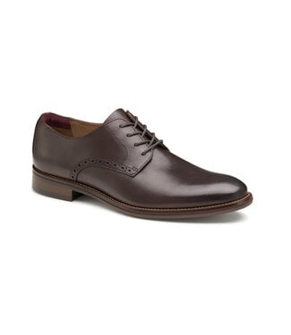 JOHNSTON & MURPHY Mahogany Conard 2.0 Plain Toe Shoes