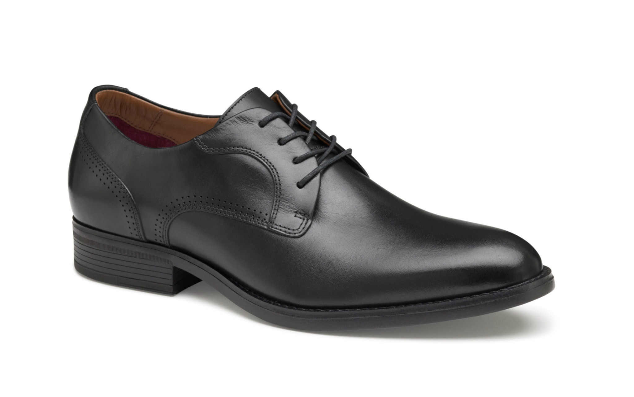 Black Hawthorn Plain Toe Shoes