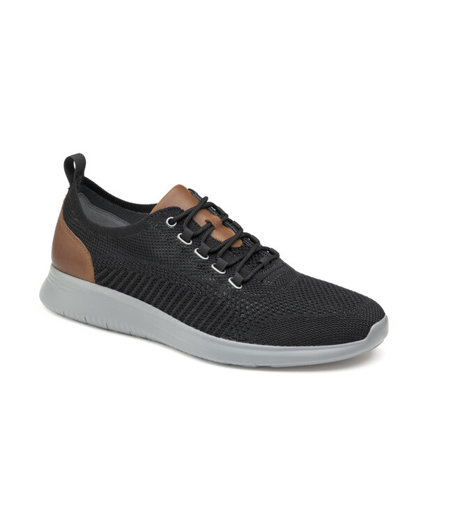 Black Amherst Knit U-Throat Sneakers