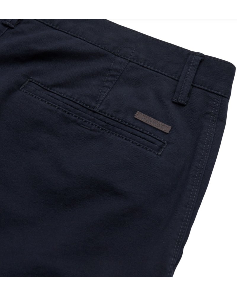 SUNWILL Modern Fit Navy Casual Pant