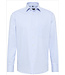 ETERNA Slim Fit Blue Striped Shirt