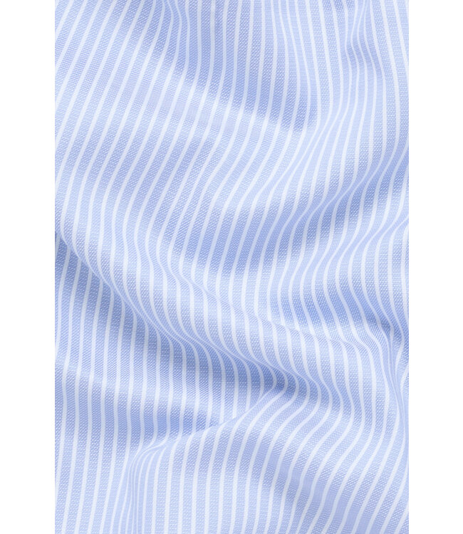 Slim Fit Blue Striped Shirt