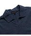 Navy Holder Open Collar Polo