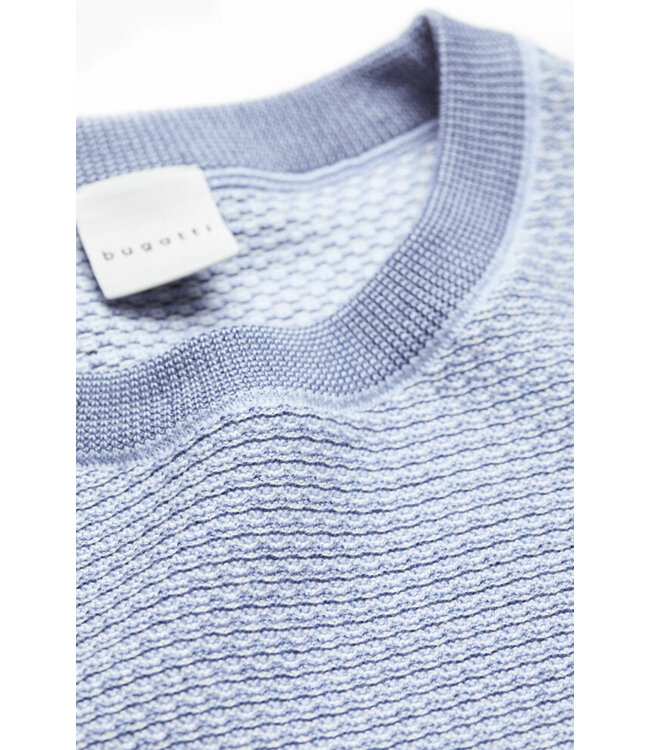 Light Blue Patterned Sweater