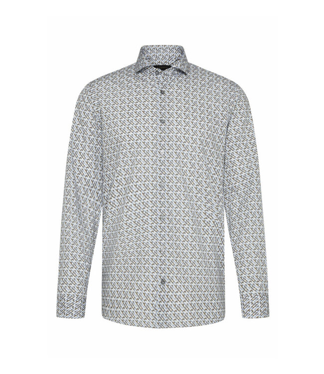 Slim Fit White Shirt - Benjamin's Menswear