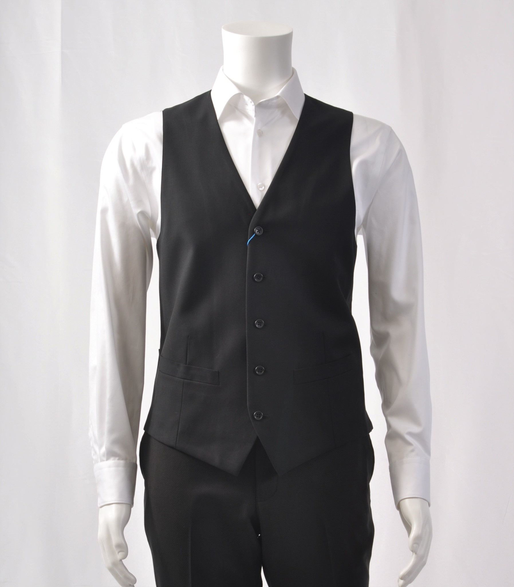 Buy online Black Solid Vest from Innerwear for Men by Friskers for