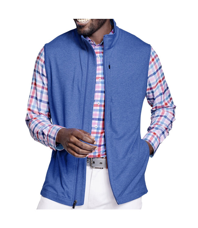 Classic Fit Blue Vest