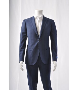 PAUL BETENLY Modern Fit Blue Check Suit