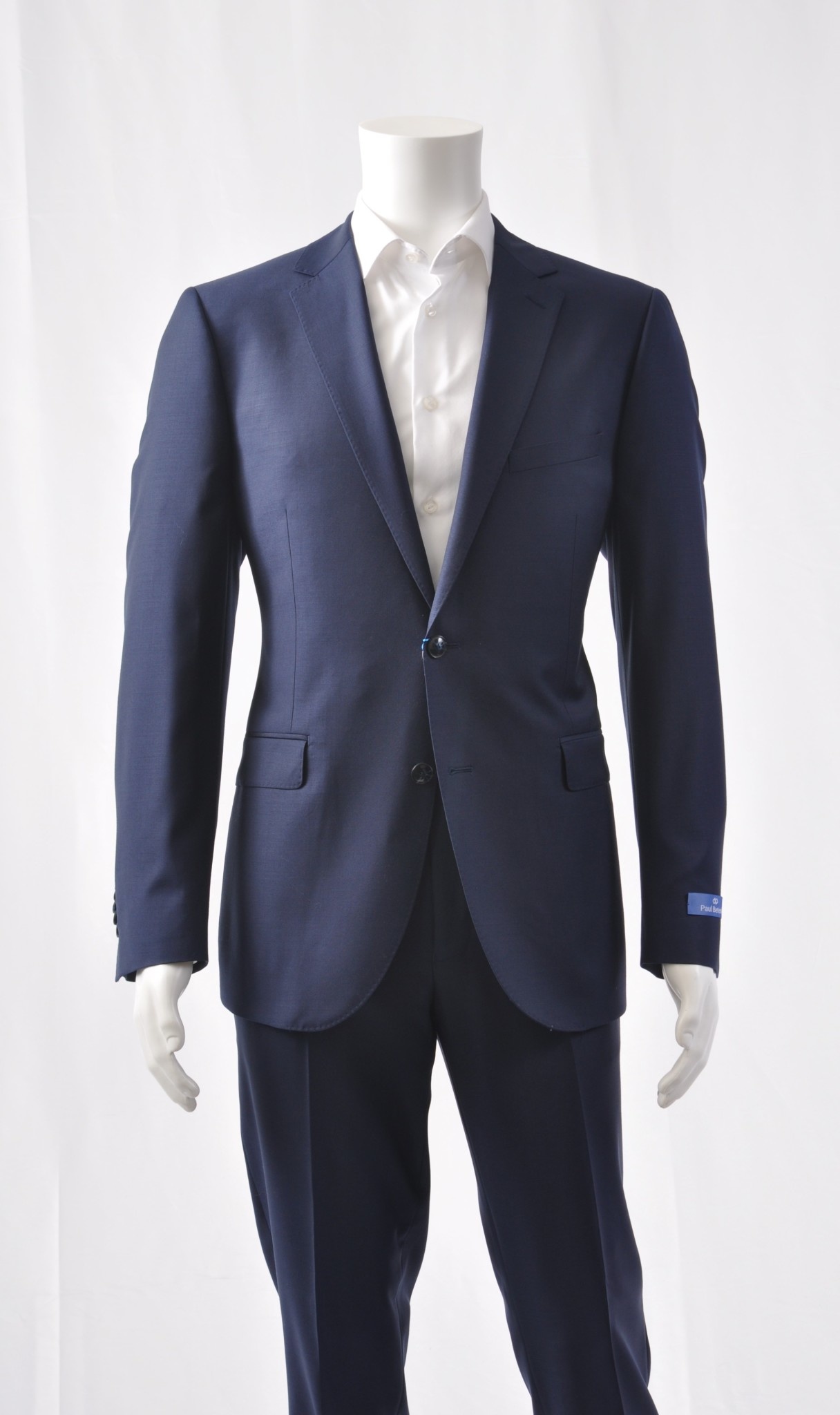 PAUL BETENLY Modern Fit Navy Super 100s Suit - Benjamin's Menswear