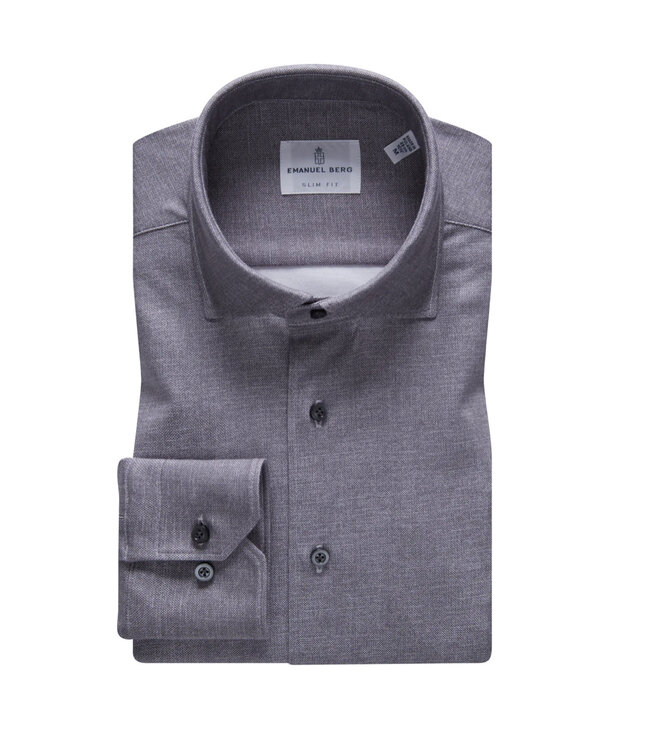 Modern Fit Grey Shirt