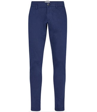 BRUUN & STENGADE Slim Fit Javier Blue Pants