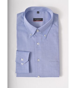 ETERNA Modern Fit Mid Blue Shirt