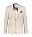 A FISH NAMED FRED Slim Fit Tan Linen Look Sport Coat