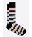 BUGATCHI Black White Striped Socks