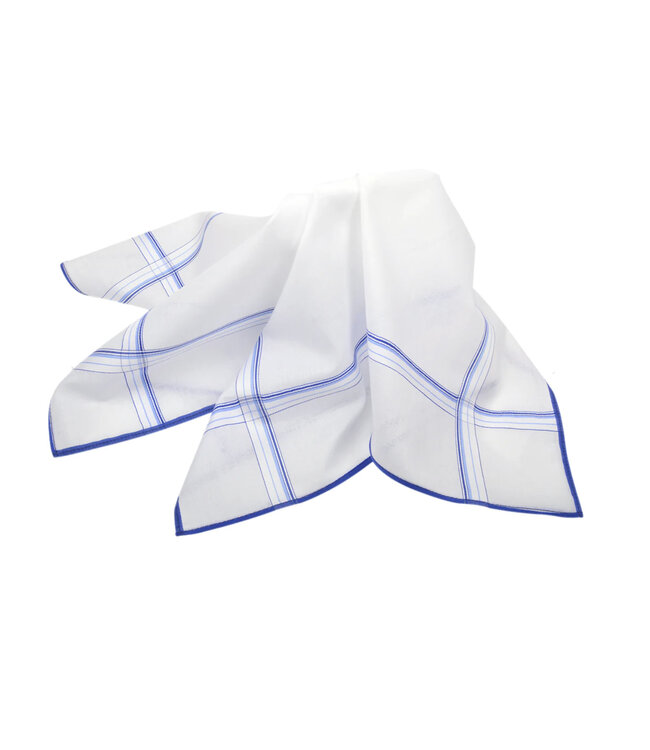 Blue Striped Handkerchiefs