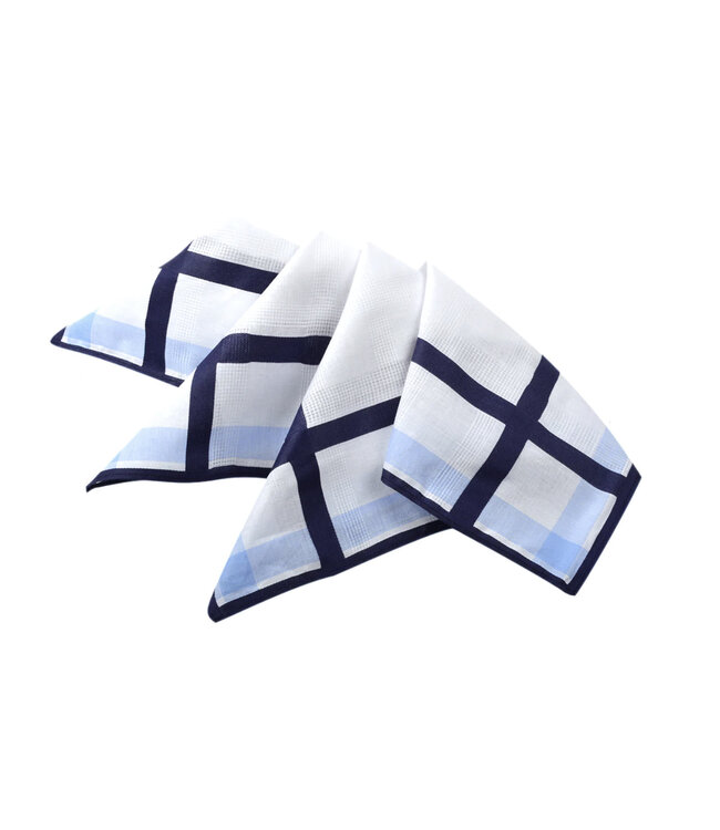 Wide Striped Handkerchiefs