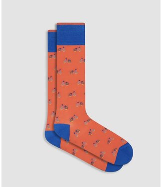 BUGATCHI Coral Scooter Socks