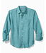 TOMMY BAHAMA Classic Fit Sea Glass Blue Hot Spring Shirt