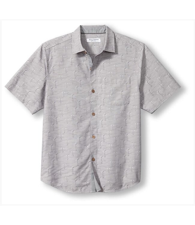 Classic Fit Carbon Grey Palm Row Shirt