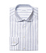 Modern Fit Blue Stripe Oxford Shirt