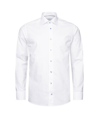 ETON Modern Fit White Twill Pattern Shirt