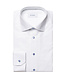 Modern Fit White Twill Pattern Shirt