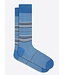 BUGATCHI Sky Blue Striped Socks