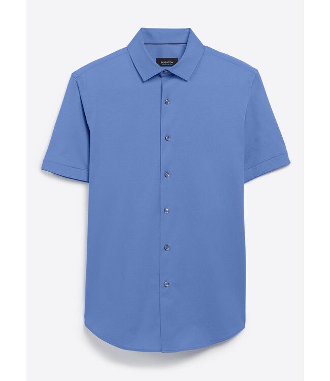 Modern Fit Mid Blue Shirt