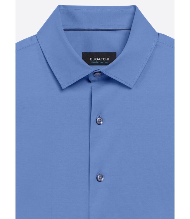 Modern Fit Mid Blue Shirt