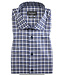 BRUUN & STENGADE Modern Fit Dark Blue Romain Shirt