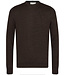 BRUUN & STENGADE Brown Jupiter Crew Neck Sweater