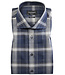 BRUUN & STENGADE Modern Fit Dark Blue Alberto Shirt