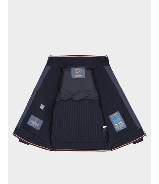 Navy Full Zip Sweater Jacket