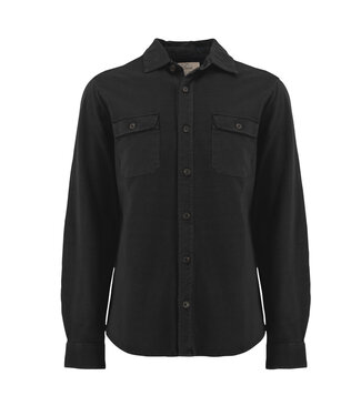 OLD RANCH Classic Fit Black Sprague Overshirt