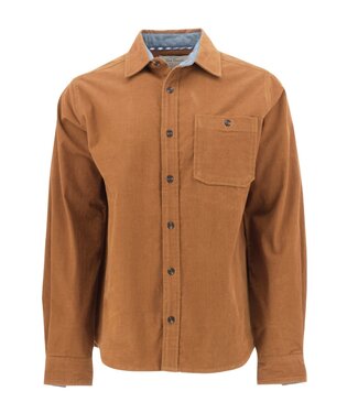 OLD RANCH Classic Fit Leather Brown Forrester Shirt