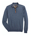 JOHNNIE-O Laguna Blue Baron 1/4 Zip Sweater