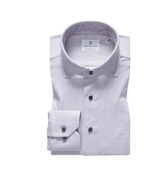 EMANUEL BERG Modern Fit Light Grey Shirt