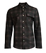 MARCO Classic Fit Black Red Check Overshirt