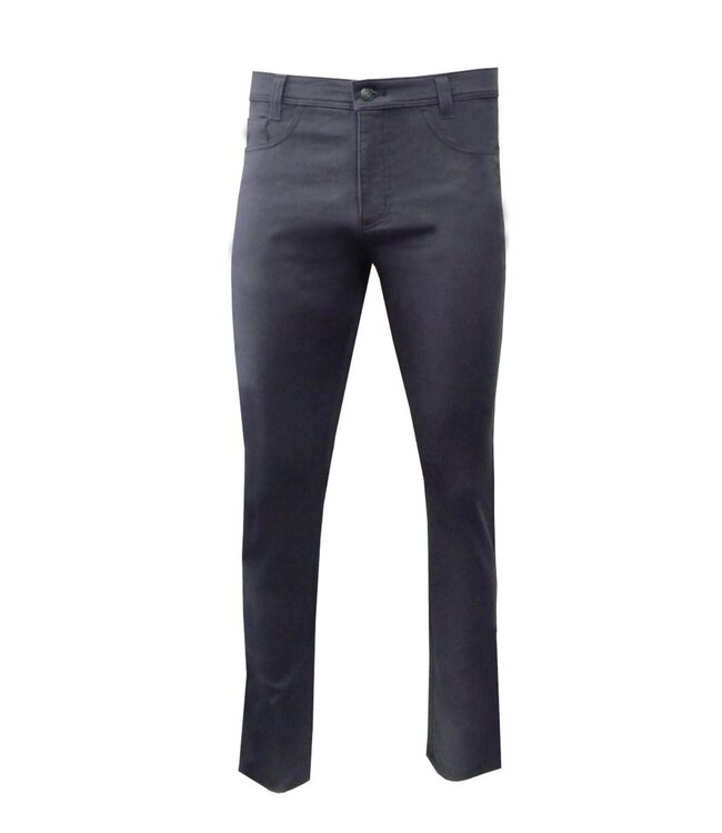 Modern Fit Charcoal Larso 5 Pocket Pants