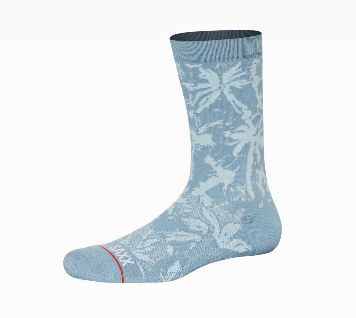SAXX Blue Splash Palms Desert Socks - Benjamin's Menswear