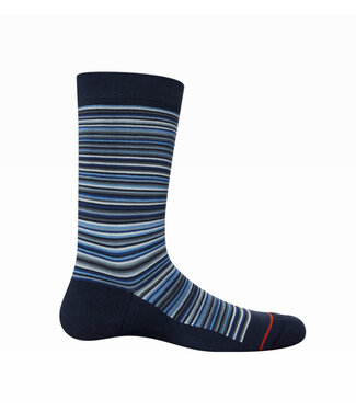 SAXX Vibrant Stripe Navy Socks