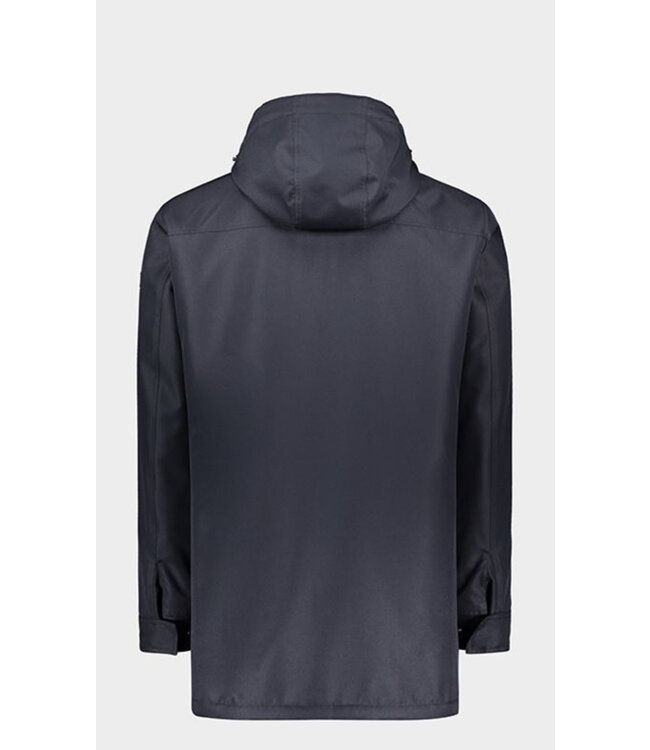 Navy Faux Fur Lined Parka