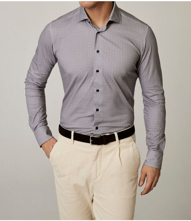 Modern Fit Mid Grey Shirt