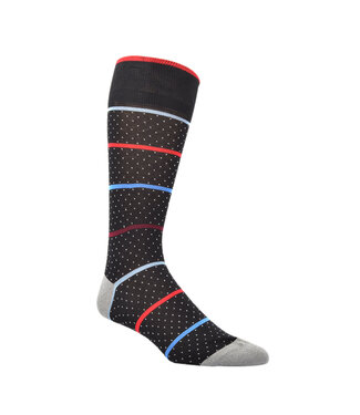 DION Black Striped Socks