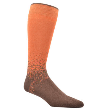 DION Orange Brown Socks